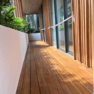 Sàn gỗ Teak ngoài trời
