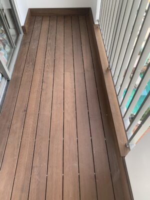 Sàn gỗ tần bì biến tính