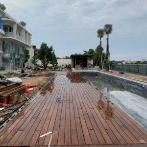 Gỗ Teak biến tính